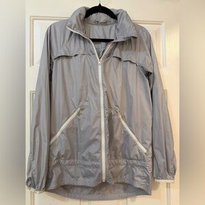 LULULEMON Pack It Up Pack It In Reflective Hooded Full Zip Jacket Size 6